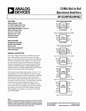 DataSheet OP162 pdf